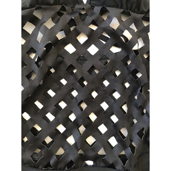 Current Mood Swim Tank Swimsuit One Piece Laser Cut Swimwear - Picture 6 of 9